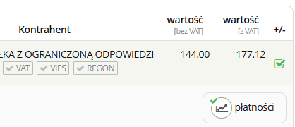 Płatność zaznaczonych dokument&oacute;w na raz